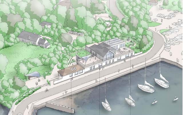 Proposed larger site for former Titchfield Haven Visitor Centre