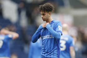 Kaide Gordon is currently on loan at Pompey from Liverpool