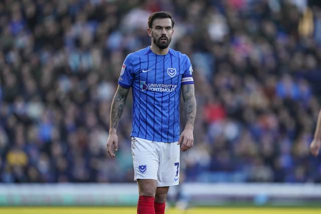 Pompey skipper Marlon Pack is out of contract at the season’s end. Picture: Jason Brown/ProSportsImages