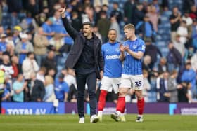 Pompey boss John Mousinho. Pic: Jason Brown/ProSportsImages