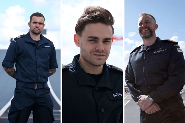 Portsmouth sailors have expressed their pride at serving on HMS Prince of Wales during the Royal Navy's biggest deployment in recent years. The carrier will take charge of the UK Carrier Strike Group on Operation Highmast.