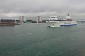 Brittany Ferries ship MV Normandie will be making her final journey to and from Portsmouth as she is set to be replaced by MV Guillaume de Normandie. Pictured is her sailing from the port last year.