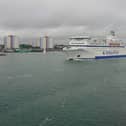 Brittany Ferries ship MV Normandie will be making her final journey to and from Portsmouth as she is set to be replaced by MV Guillaume de Normandie. Pictured is her sailing from the port last year.