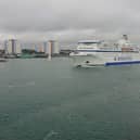 Brittany Ferries ship MV Normandie will be making her final journey to and from Portsmouth as she is set to be replaced by MV Guillaume de Normandie. Pictured is her sailing from the port last year.