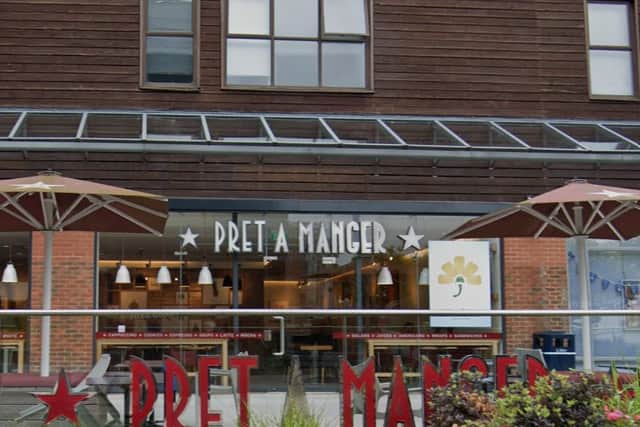 Pret A Manger has closed its Gunwharf Quays store suddenly and without notice.