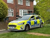 Police have been in Timsbury Crescent, Havant, on April 18, 2025, following the discovery of a woman's body. 

Picture: Sarah Standing (180425-4318)