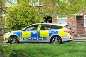 Police have been in Timsbury Crescent, Havant, on April 18, 2025, following the discovery of a woman's body. 

Picture: Sarah Standing (180425-4318)