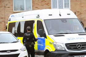 Police have been in Timsbury Crescent, Havant, on April 18, 2025, following the discovery of a woman's body. 

Picture: Sarah Standing (180425-4318)