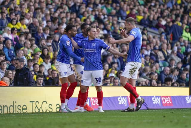 Matt Ritchie scored Pompey's second goal