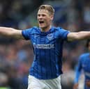 Rob Atkinson is on loan at Pompey from Bristol City