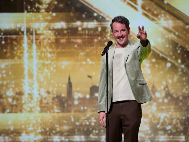 Singer Max Fox found himself in the audience at the Britain's Got Talent auditions before begging Simon Cowell for his chance to perform. 