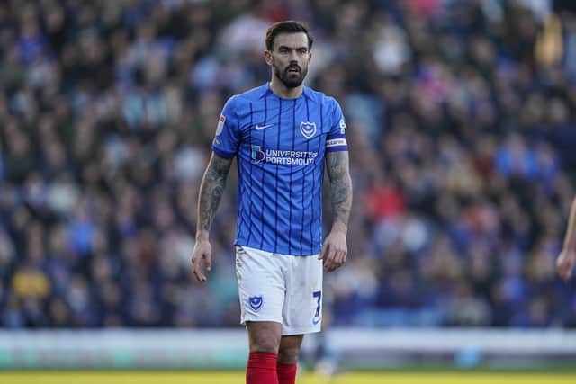 Pompey skipper Marlon Pack is out of contract at the season’s end. Picture: Jason Brown/ProSportsImages