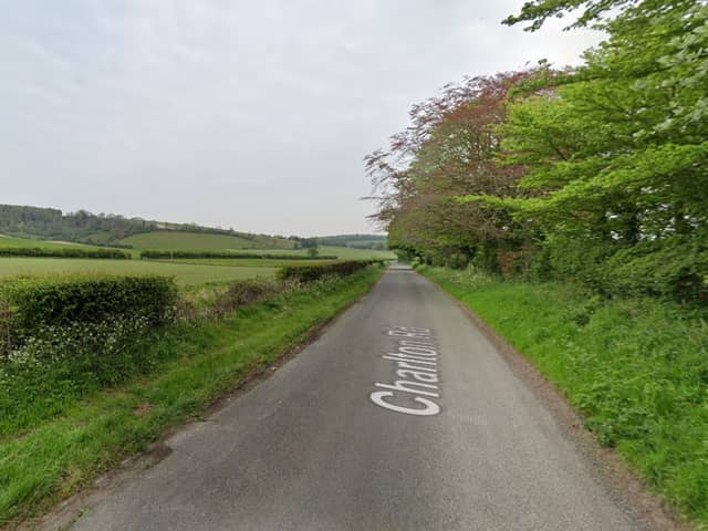 An "illegal rave" was shut down near Chichester with 15 people arrested.