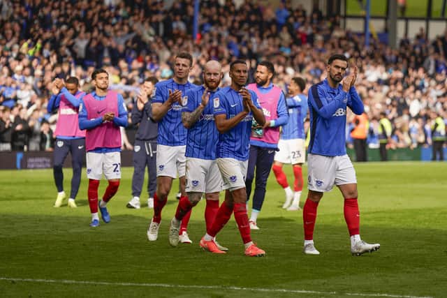Pompey secured their Championship survival against Watford last season.