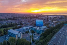 The iconic tower, which is part of the Highbury Campus, has been renamed. 