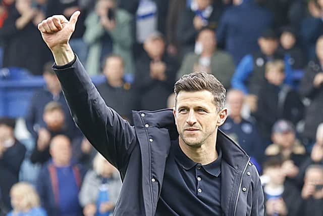 John Mousinho is still loving life at Fratton Park after preserving the Blues' Championship status. Picture: Barry Zee