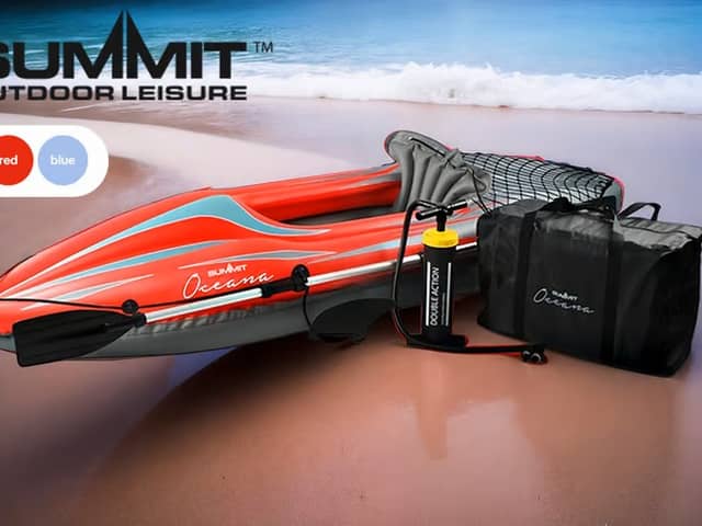 The Summit Oceana is made of "puncture-resistant" PVC