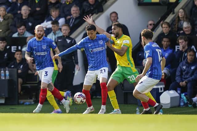 Pompey's Championship survival has earned Andre Dozzell a new deal. Picture: Jason Brown/ProSportsImages