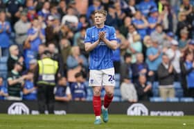 Pompey's Terry Devlin. Pic: Jason Brown/ProSportsImages