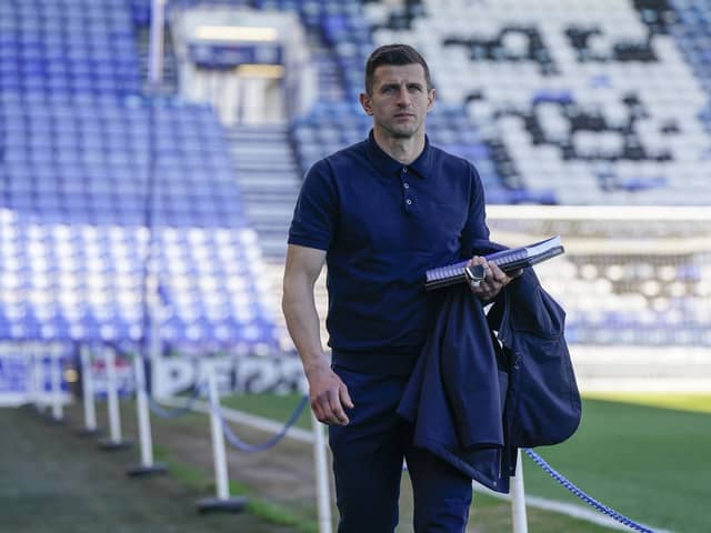 John Mousinho is still agonising over Pompey’s retained list. Picture: Jason Brown/ProSportsImages