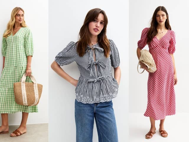 Gingham will be your next fashion obsession that will be everywhere this summer 