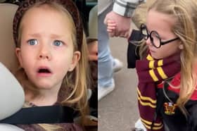 Eva Loren Lyth is surprised with tickets to Warner Bros. Studio Tour.
