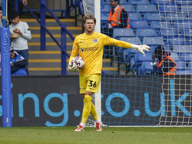 Ben Killip was handed his Pompey debut in Saturday's 1-1 draw with Sheffield Wednesday