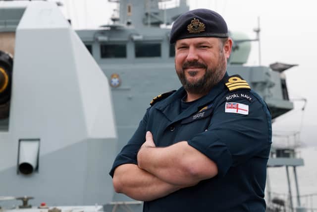 Commander Matt Teare