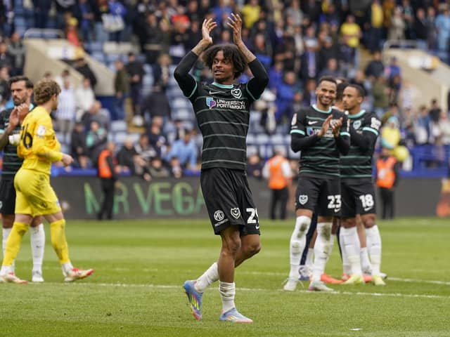 Pompey’s Harvey Blair. Picture: Jason Brown/ProSportsImages