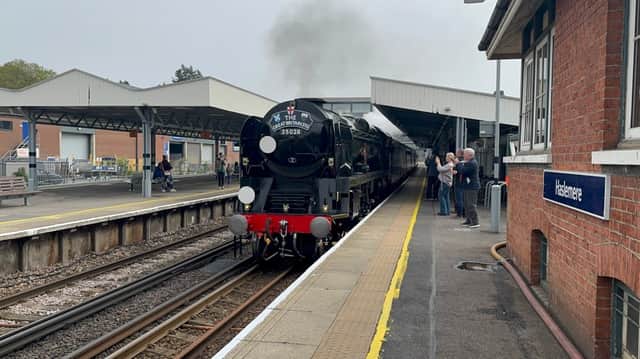 The Clan Line at Haslemere