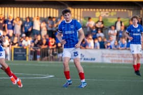 Reuben Swann starts for Pompey against the Hawks this evening.