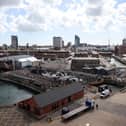 Pictures taken on HMS Prince of Wales, berthed at HMNB Portsmouth, ahead of the Carrier Strike Group deployment in the forthcoming Operation Highmast.