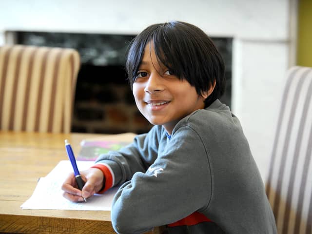 Issach Vetharajah (10) from Southsea, has been writing his own stories since he was six-years-old.