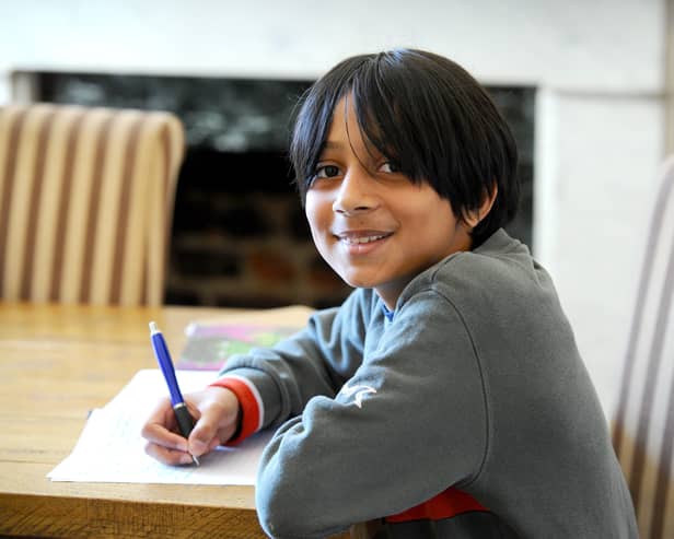 Issach Vetharajah (10) from Southsea, has been writing his own stories since he was six-years-old.