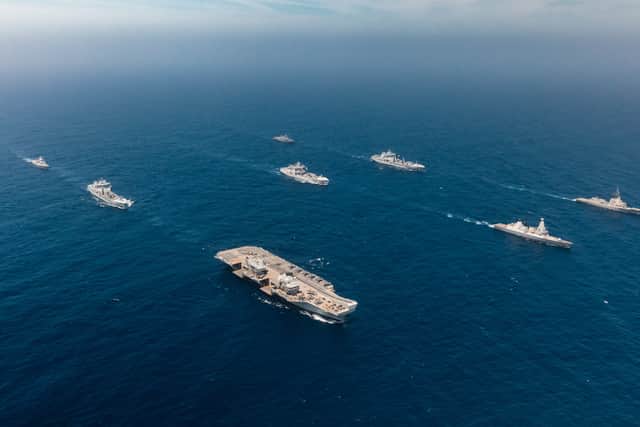 Operation Highmast has started, with HMS Prince of Wales sailing with other Royal Navy ships and allied forces in the Mediterranean.