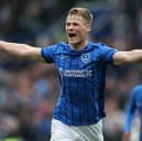 Rob Atkinson has been an impressive loan recruit for Pompey during their Championship survival. Picture: Steve Bardens/Getty Images