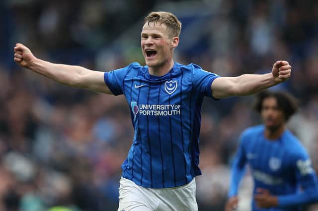 Rob Atkinson has been an impressive loan recruit for Pompey during their Championship survival. Picture: Steve Bardens/Getty Images