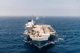HMS Prince of Wales is about to begin Exercise Med Strike as she leads the UK Carrier Strike Group on a huge mission during Operation Highmast.