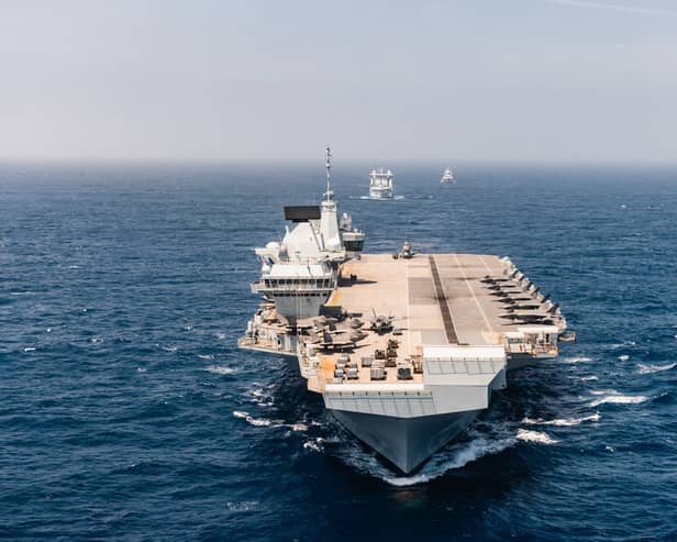 HMS Prince of Wales is about to begin Exercise Med Strike as she leads the UK Carrier Strike Group on a huge mission during Operation Highmast.