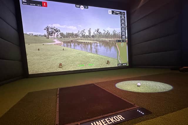 Inside the new state-of-the-art golf simulator in Lee-on-the-Solent