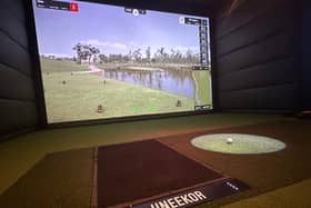 Inside the new state-of-the-art golf simulator in Lee-on-the-Solent