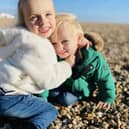 Penny Stevens with her brother Charlie. 