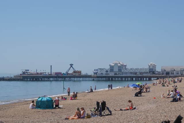 Hot weather pictures in Southsea, Portsmouth 

Pictured: GV of Southsea

Picture: Jack Oliver