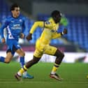 Pompey are reportedly trailing Crystal Palace starlet Hindolo Mustapha. Pic: Getty