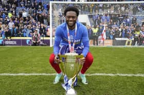 Abu Kamara is back at Fratton Park on Saturday - 12 months after bidding his goodbyes after capturing the League One title. Picture: Jason Brown/ProSportsImages