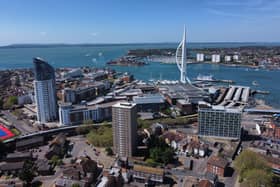 Gunwharf Quays in Portsmouth is just one of the city’s attractions