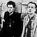 Picture dated 1978 of British punk rockers from the band The Clash, Joe Strummer (R), Mick Jones (C) and Paul Simonon.  