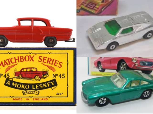These are some of the most valuable Matchbox cars sold recently, including one which fetched more than £3,000 at auction