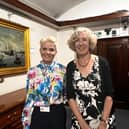 Sian Moore and Councillor Lesley Meenaghan were against the plans for an 18-bed HMO in Gosport town centre