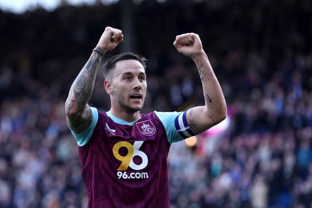 Burnley captain Josh Brownhill